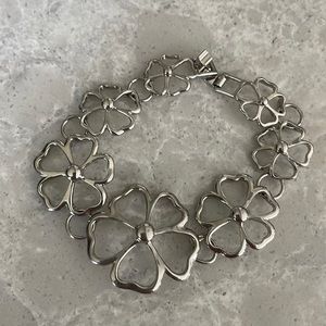 Lia Sophia flower bracelet